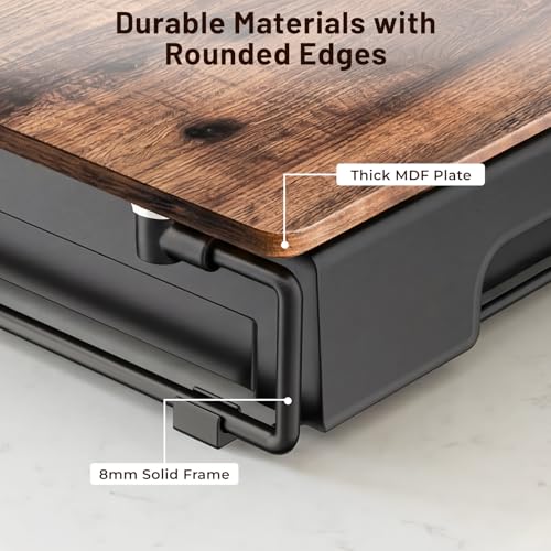 Wooden Coffee Pod Storage Drawer for Nespresso VertuoLine Capsules (40 Count)