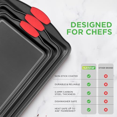 Nonstick Baking Pans Set (6 Count)