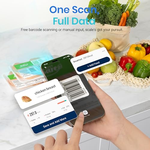 Food Kitchen Scale with Nutritional Calculator