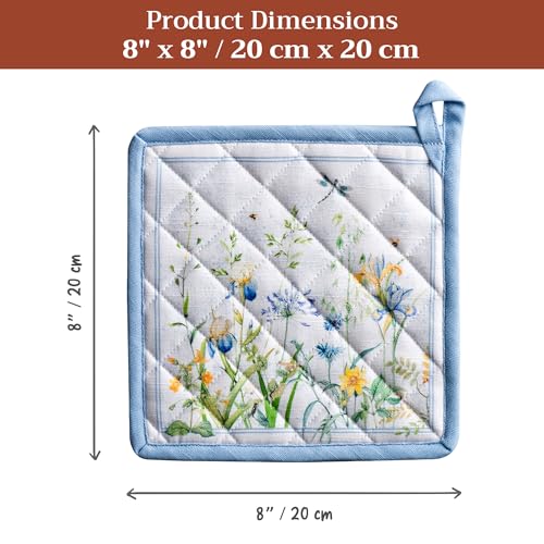 Pot Holders 100% Cotton Potholders (2 Count)