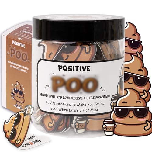 Positive Poo Affirmation Jar