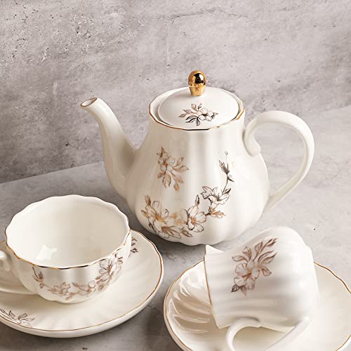 Porcelain Tea Sets British Royal Series (22 Count)