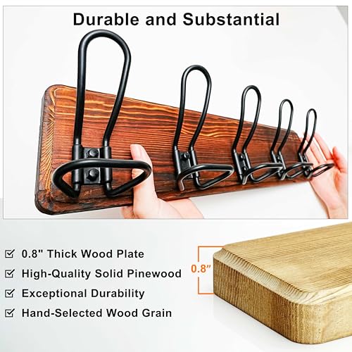 Coat Rack Wall Mounted (2 Count)