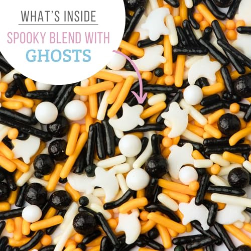 Natural Dye Free Halloween Sprinkles