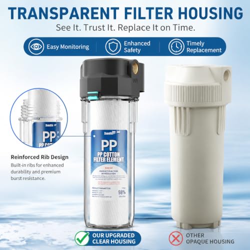Whole House Water Filter Housing