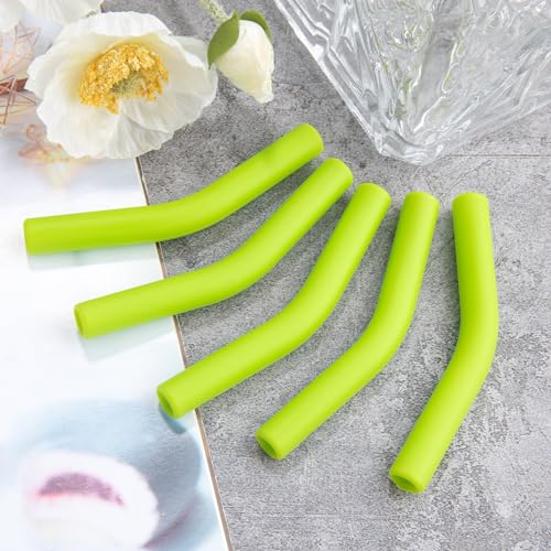 6Pcs Metal Straw Silicone Tips 5