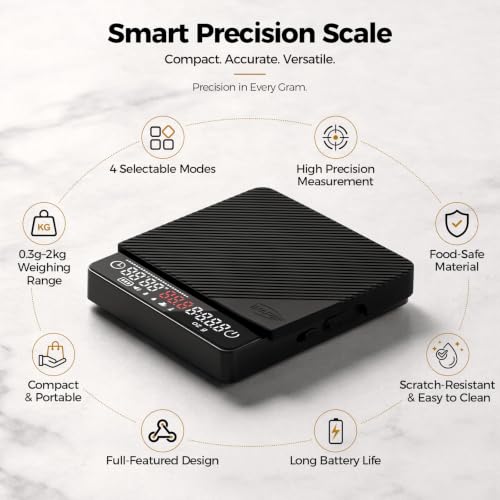 Espresso Coffee Scale with Timer
