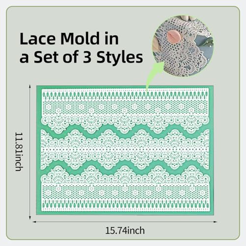 Lace Molds Silicone