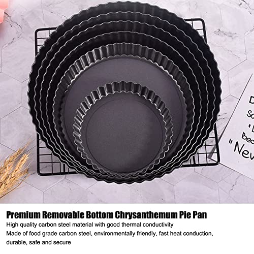 13 inch Round Nonstick Quiche Pan with Removable Bottom