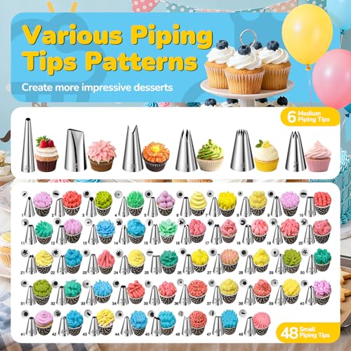 Cake Decorating Tools Supplies Kit (164 Count)