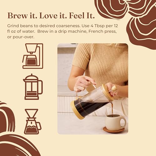 Dark Roast Organic Whole Bean Coffee (12 Ounce)
