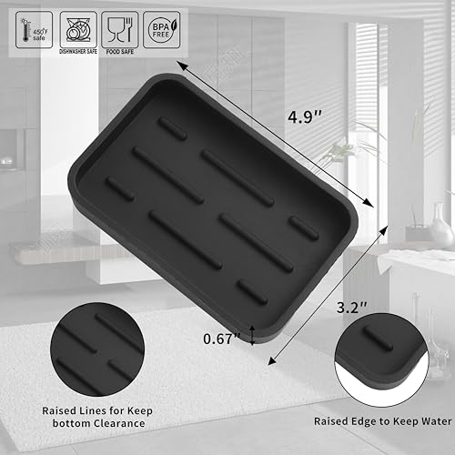 Silicone Kitchen Sink Organizer Tray for Multiple Usage