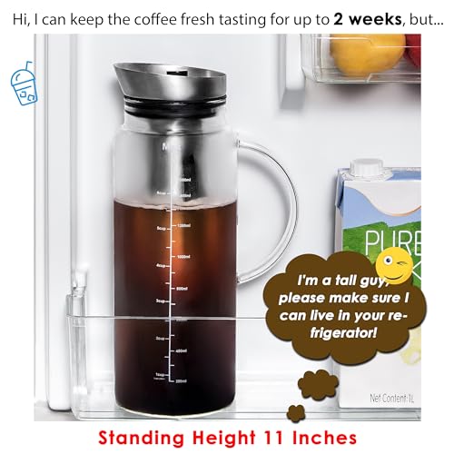 51oz Cold Brew Coffee Maker (51 Count)