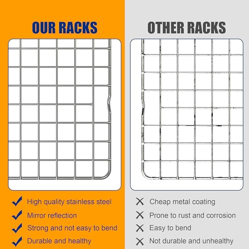 2PCS Cooling Racks for Cooking and Baking