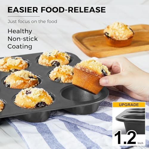 Non Stick Muffin Pans (2 Count)