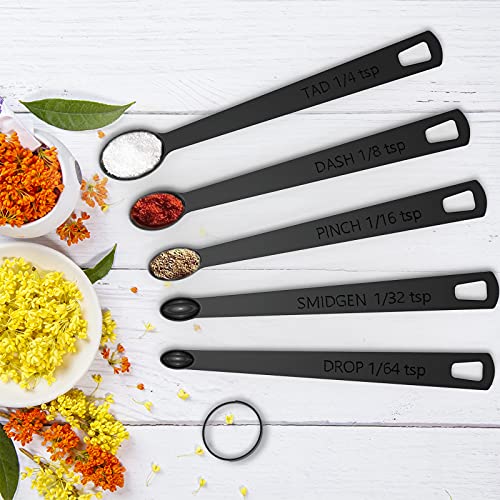 Black Measuring Cups & Spoons Set of 21