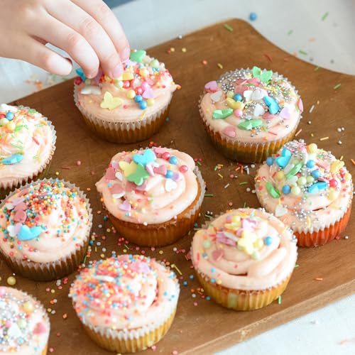 Blue Sprinkles 130g (4.58 Ounce)