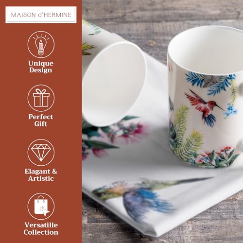 Coffee Mug with Handles Tea Cups (2 Count)