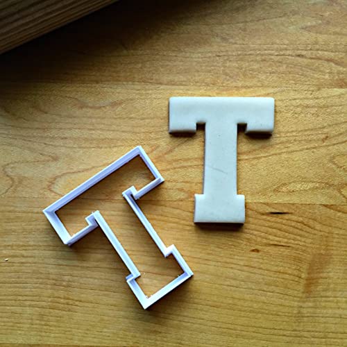 Sweet Prints Inc Varsity Letter T Cookie Cutter