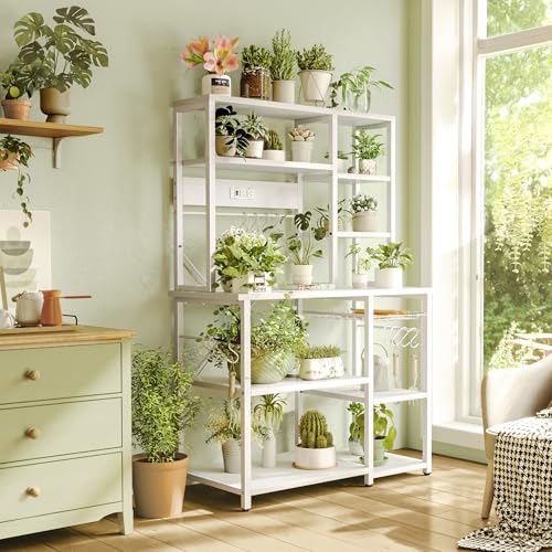 Large Bakers Rack with Power Outlets