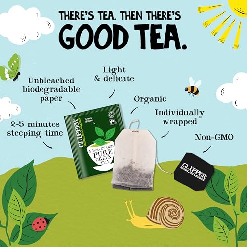 Clipper Organic Pure Green Tea (250 Count)