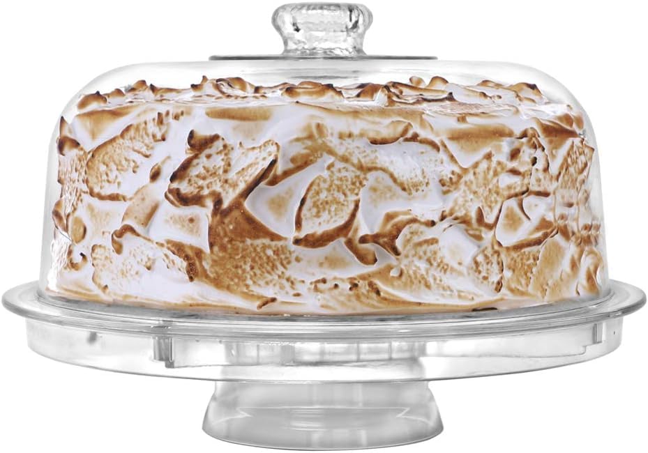 Cake Stand with Dome Cover (6 Count)