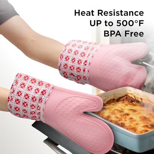UltraShield Silicone Oven Mitts (2 Count)