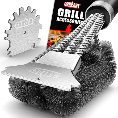 Grill Brush and Universal Fit Scrapers (19.95 Count)