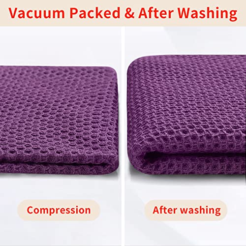 100% Cotton Waffle Weave Kitchen Dish Cloths 6 (6 Count)