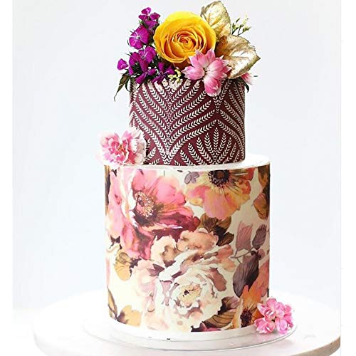 6 Pieces Cake Decorating Stencils for Buttercream