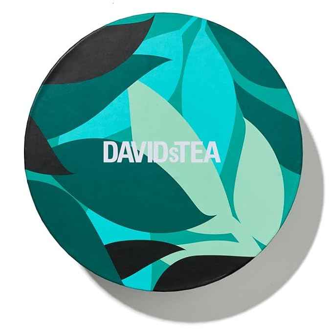DAVIDsTEA Classic Faves Sachet Tea Wheel Tea Assortment, Bigger Ingredients for Fuller Flavour Teas Sachets, 36 tea bags