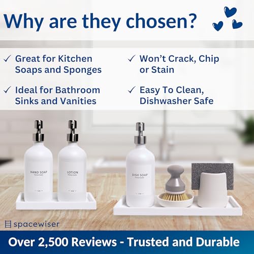 Countertop & Vanity Silicone Tray