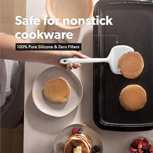 DI ORO Silicone Turner Spatula Set (4 Count)