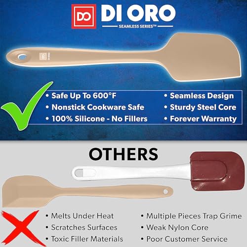 DI ORO Silicone Spatula Set