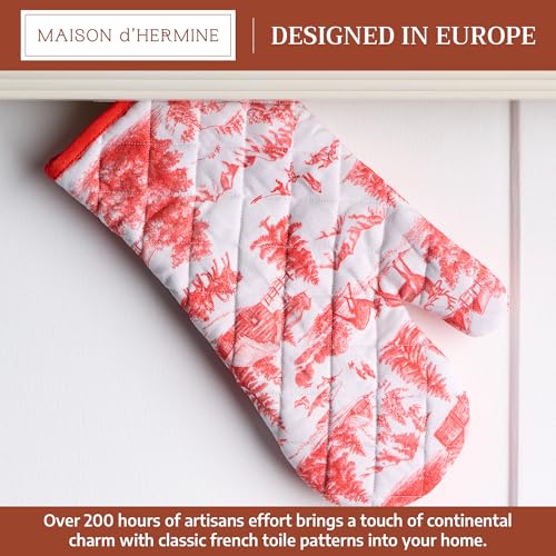 Maison d'Hermine Oven Gloves 100% Cotton Oven Mitt