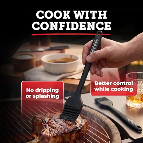 Silicone Basting Brush for Cooking (2 Count)