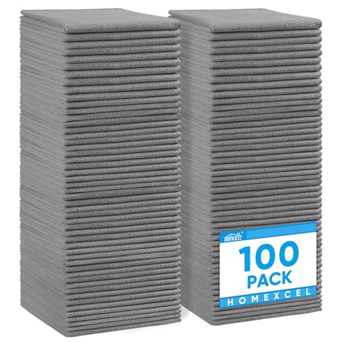 100PK Microfiber Cleaning Cloth (100 Count)
