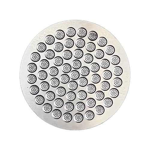 Puck Screen Reusable Mesh Coffee Filter for Espresso Portafilter Basket with Silent Puck Screen Ejector Coffee Grounds Remover Knock