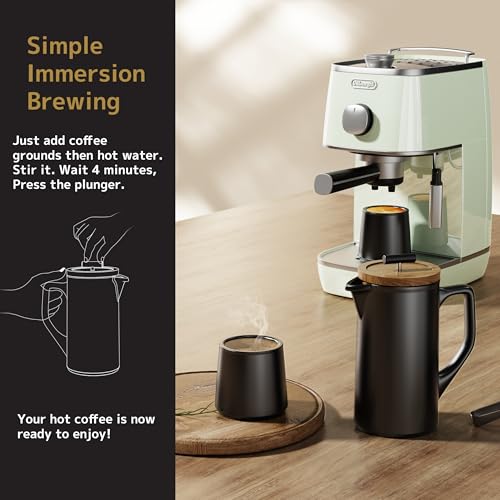 Ceramic French Press 22oz (22 Ounce)