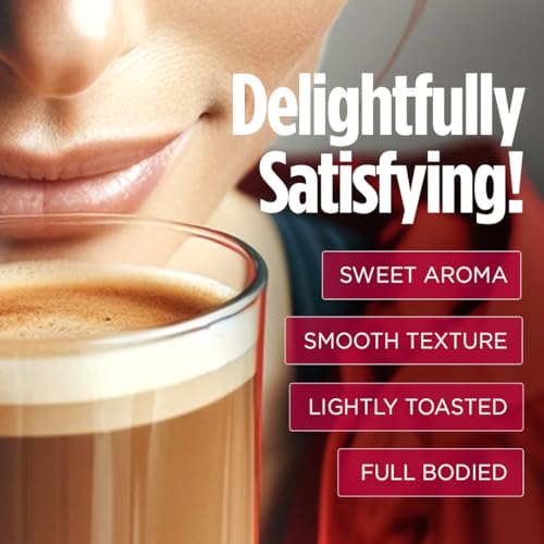 Slim Organic Medium Dark Roast Coffee Pods for Diet Support (64 Count)