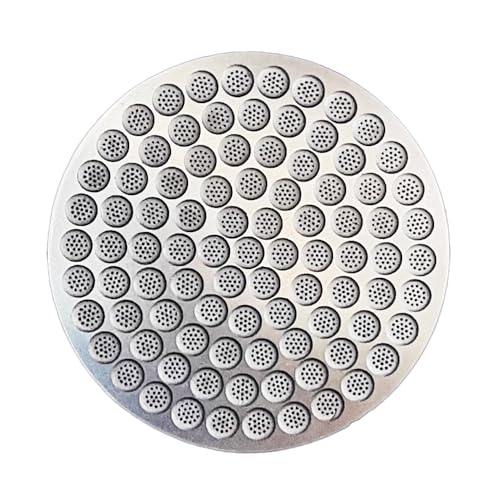 Puck Screen Reusable Mesh Coffee Filter for Espresso Portafilter Basket with Silent Puck Screen Ejector Coffee Grounds Remover Knock