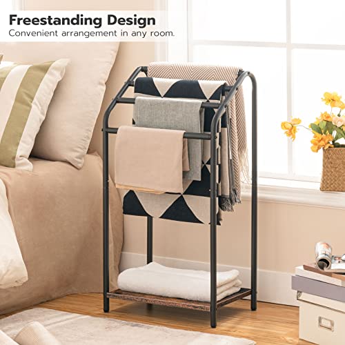 Freestanding Towel Rack