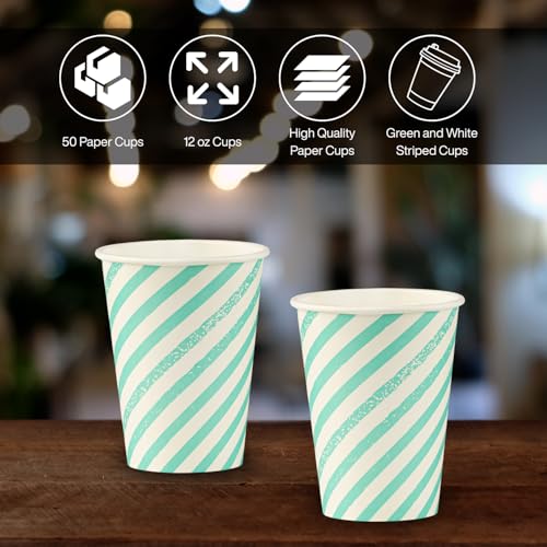 Disposable Coffee Cups (50 Count)