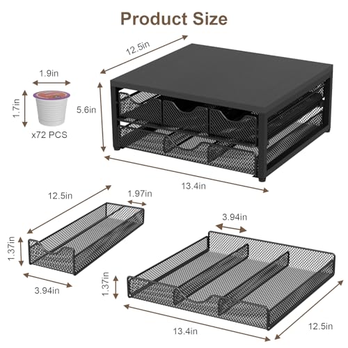 Coffee Pod Holder For Counter