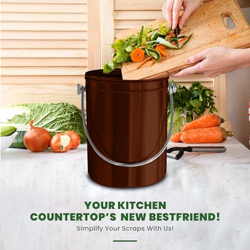 Countertop Compost Bin 1.3 Gallon