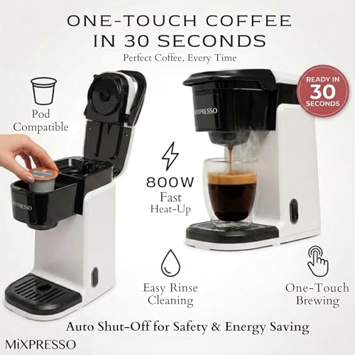 Single Serve Coffee Maker K Cup Coffee Maker for K Pods & Grounds