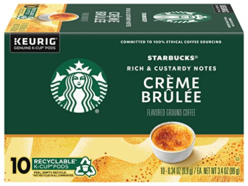 Crème Brulée Flavored Blonde Roast Single Cup Coffee for Keurig Brewers (20 Count)