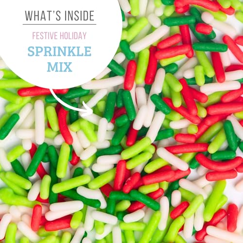 Cookie Cutters with Sprinkle Mix & Candy Eyeballs