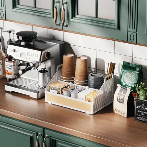 Countertop Coffee Station Organizer