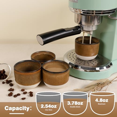 Ceramic Espresso Cups Set of 4 (4 Count)
